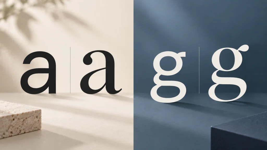 a and g